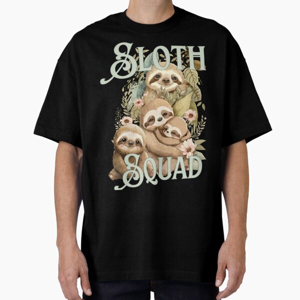 Item preview, Sloth squad, adorable sloth designed and sold by Lolly's Lane Shoppe.