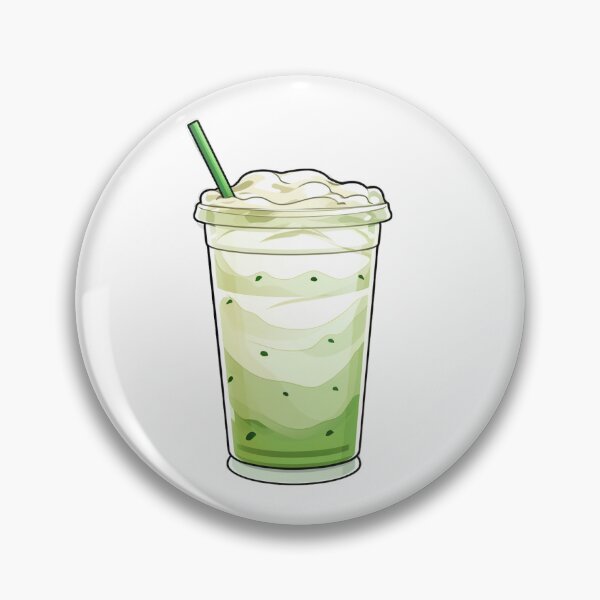 Item preview, Matcha Tea Latte Drink in To Go Cup designed and sold by LDJBlank.