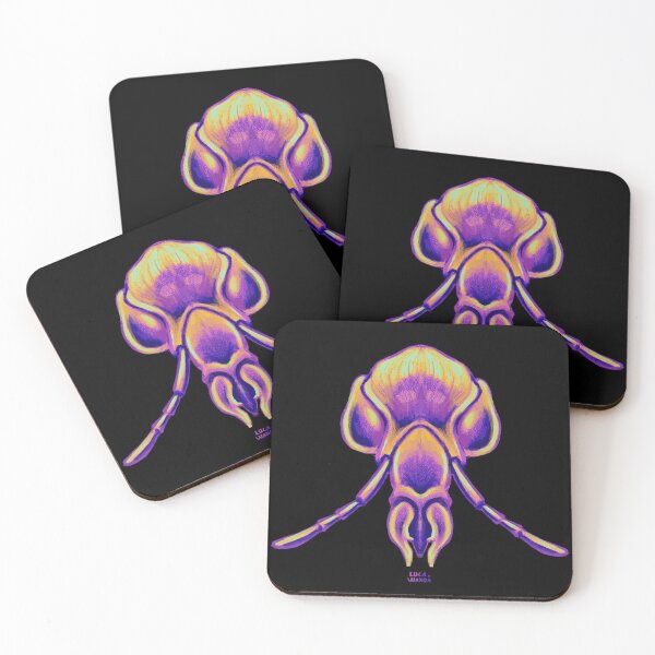 Item preview, Insect blue-purple-yellow designed and sold by Luca Vanda Kovács.
