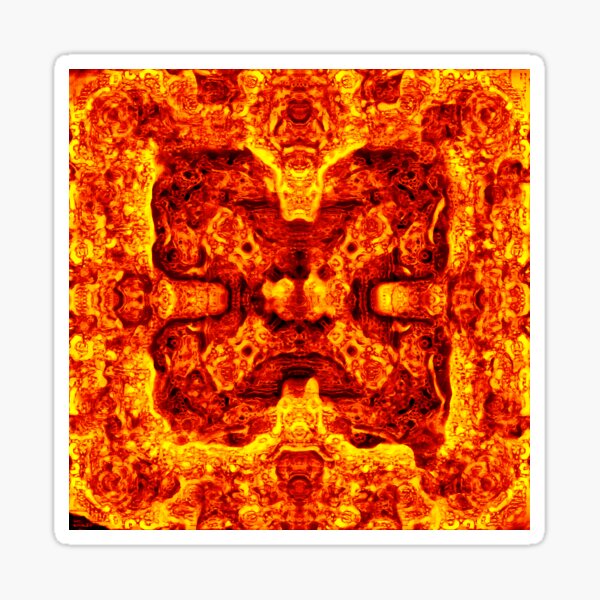 Temple of the Sun Sticker