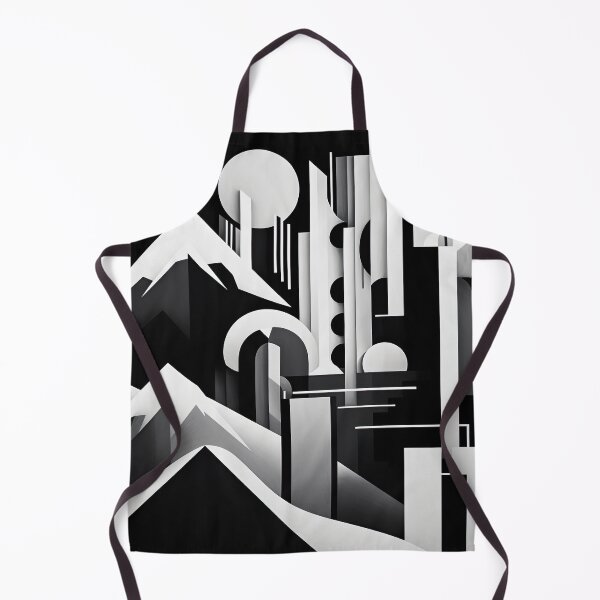 Artikelvorschau, Entdecken Sie "Simplistic & Minimalistic Snowy Winter Alps" mit Bauhaus-Flair entworfen und verkauft von ArtificialGenes.