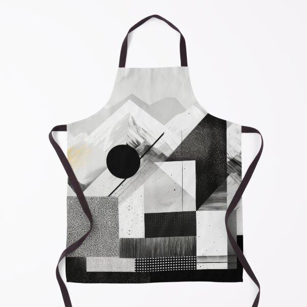 Artikelvorschau, Entdecken Sie "Simplistic & Minimalistic Snowy Winter Alps" mit Bauhaus-Flair entworfen und verkauft von ArtificialGenes.