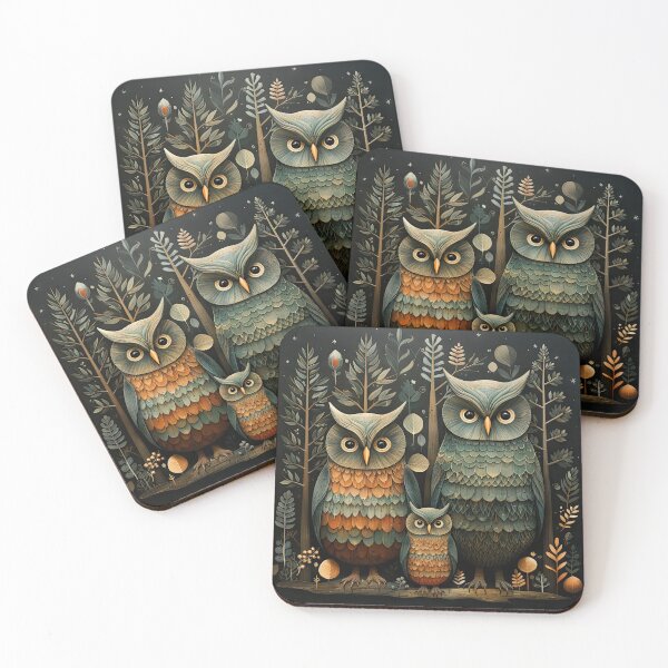 Item preview, Winter owls designed and sold by robrad.