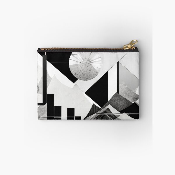 Item preview, Explore "Simplistic & Minimalistic Snowy Winter Alps" with Bauhaus Flair designed and sold by ArtificialGenes.