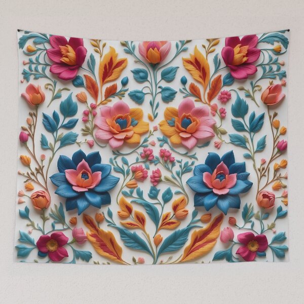 Item preview, Traditional Floral Patterns designed and sold by Neranchara.