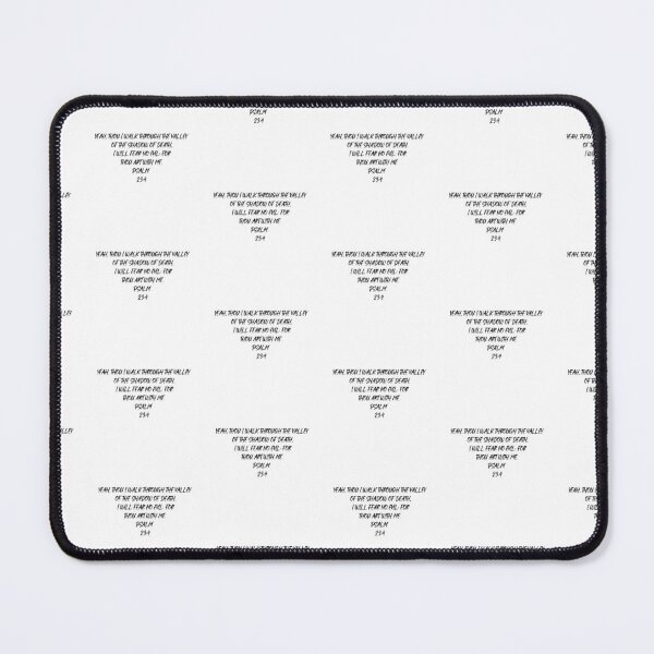 Item preview, Yeah, thou I walk through the valley...Psalm 23:4 designed and sold by Walk-n-Witness.