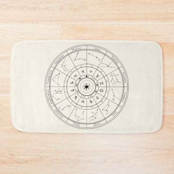 Item preview, Zodiac Signs Wheel Constellations designed and sold by dk-design85.