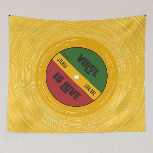 Item preview, Yellow Vinyl Love 2 designed and sold by animinimal.