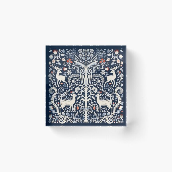 Item preview, Scandinavian Folk Pattern designed and sold by MyKaiUS.