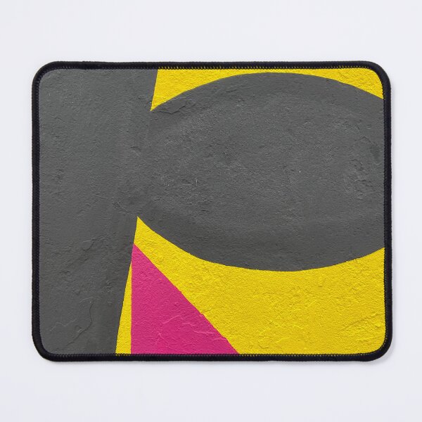 Item preview, Abstract painting mix yellow pink grey  designed and sold by Tropical Blood.