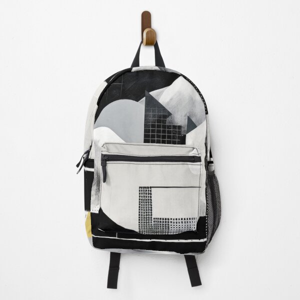 Item preview, Explore "Simplistic & Minimalistic Snowy Winter Alps" with Bauhaus Flair designed and sold by ArtificialGenes.