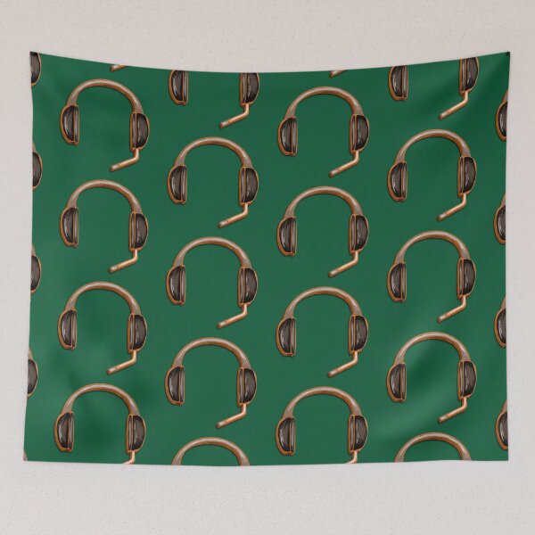 Item preview, Headset cookie for your favorite dispatcher or atc (on green) designed and sold by AdventuresOy.