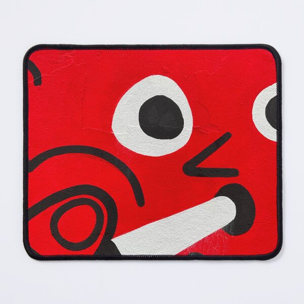 Item preview, Face red abstract smoking funny paint designed and sold by Tropical Blood.