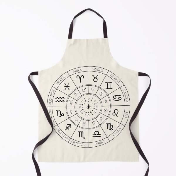 Item preview, Zodiac Signs Wheel Constellations Symbols and Planets designed and sold by dk-design85.