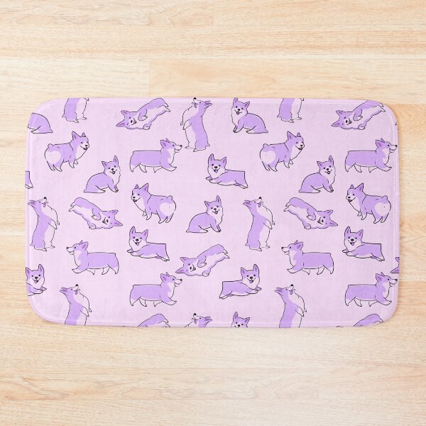 Item preview, Corgis Everywhere: Purple   designed and sold by blackdogbuckeye.