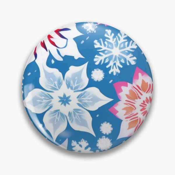 Item preview, Siberian snowflake flowers  designed and sold by Roxburylane.