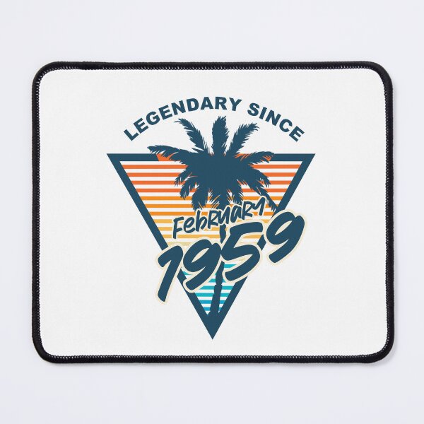 Item preview, February 1959 66th Birthday Retro 80’s designed and sold by MajesticTree.