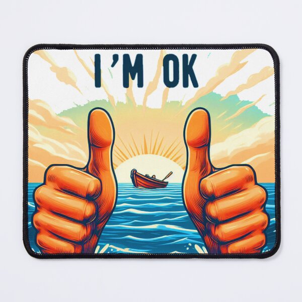 Item preview, I'm Ok designed and sold by RoyalMob.