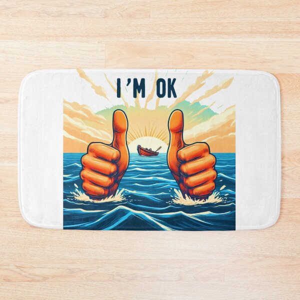 Item preview, I'm Ok designed and sold by RoyalMob.
