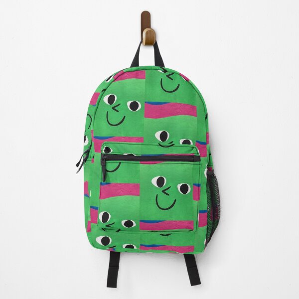 Item preview, Face funny cool texture green and pink art abstract face designed and sold by Tropical Blood.