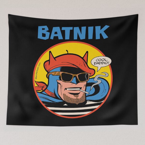 Item preview, BATNIK (dark background) designed and sold by Marc Hempel.