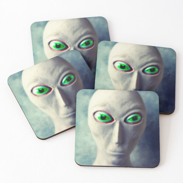 Item preview, Alien With Big Green Eyes designed and sold by Garry Gay.