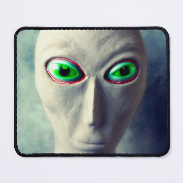 Item preview, Alien With Big Green Eyes designed and sold by Garry Gay.