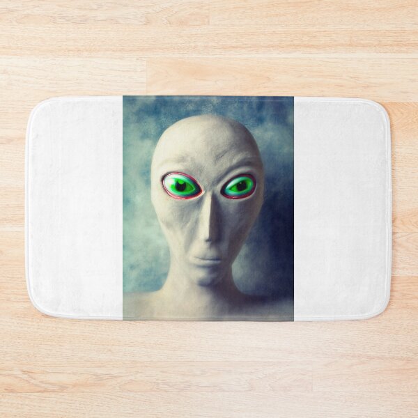 Item preview, Alien With Big Green Eyes designed and sold by Garry Gay.