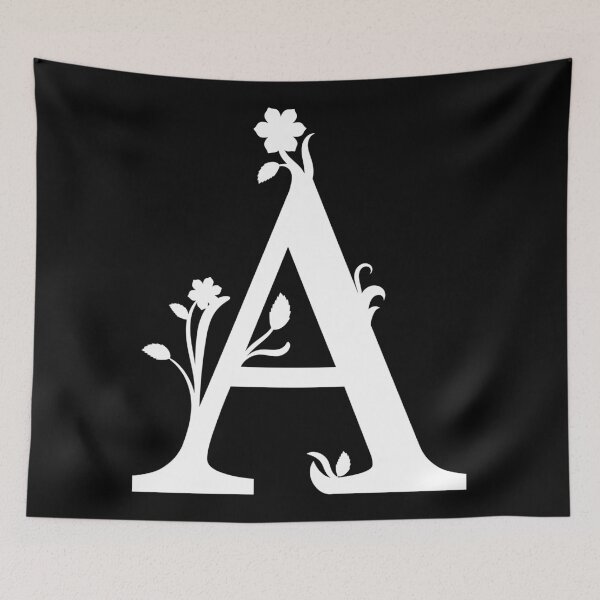 Item preview, Floral Monogram of Letter A  designed and sold by yoshra.