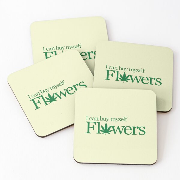 Artikelvorschau, Kaufen Sie Myself Flower Green entworfen und verkauft von TraceTheFace.