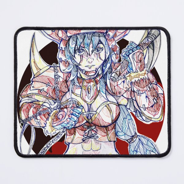 Item preview, Japanese manga warrior anime girl designed and sold by Estef Mos Art.