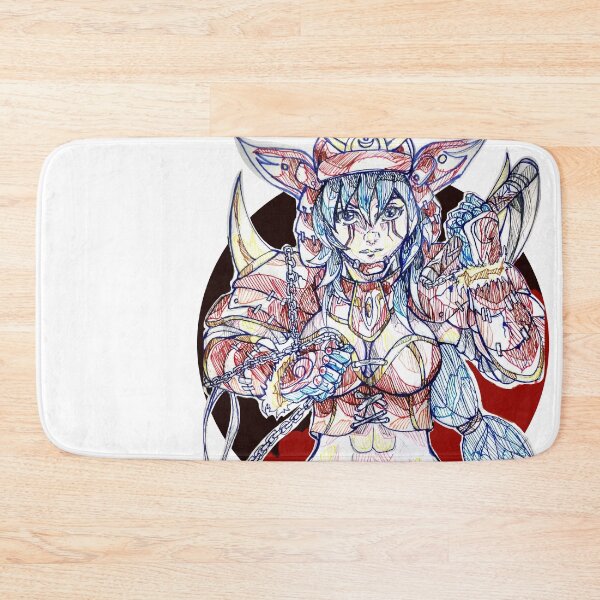 Item preview, Japanese manga warrior anime girl designed and sold by Estef Mos Art.