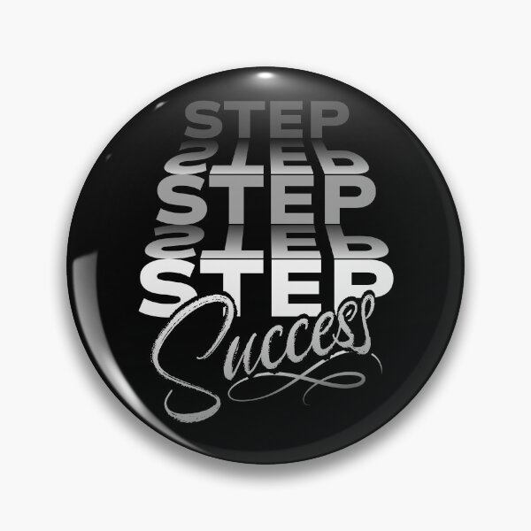 Item preview, The Steps to Success - Motivational 3D Word Art designed and sold by Sir Meow Meow.