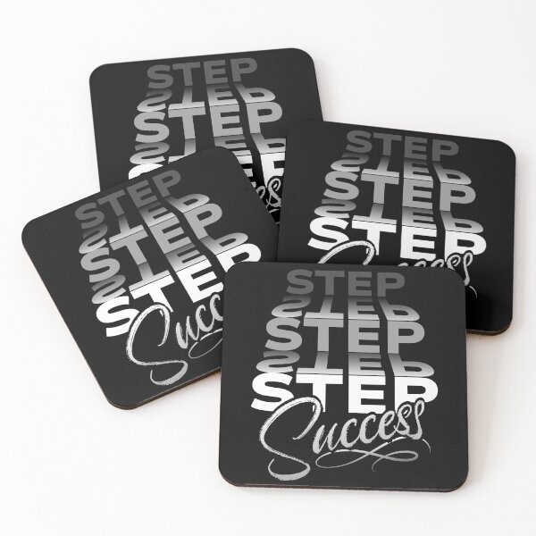 Item preview, The Steps to Success - Motivational 3D Word Art designed and sold by Sir Meow Meow.