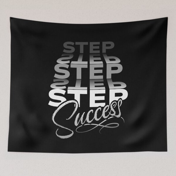 Item preview, The Steps to Success - Motivational 3D Word Art designed and sold by Sir Meow Meow.