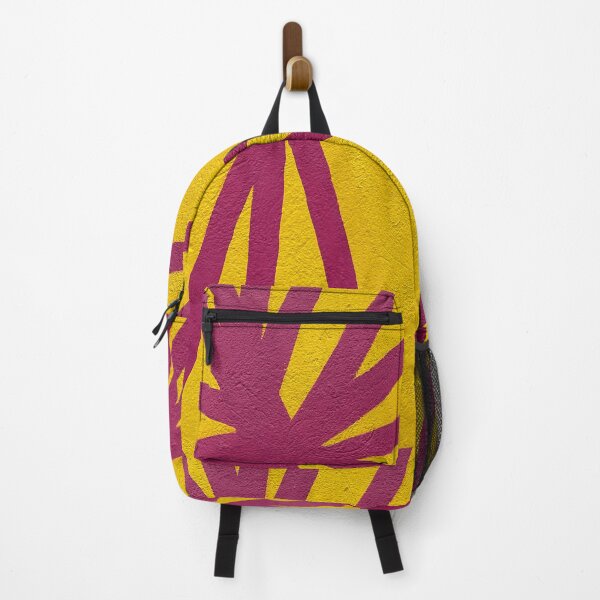 Item preview, Lines texture wall art acrylic yellow pink designed and sold by Tropical Blood.
