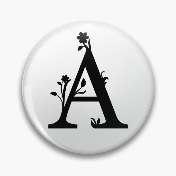 Item preview, Floral Monogram of Letter A  designed and sold by yoshra.