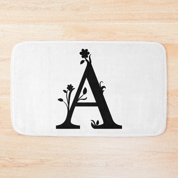 Item preview, Floral Monogram of Letter A  designed and sold by yoshra.