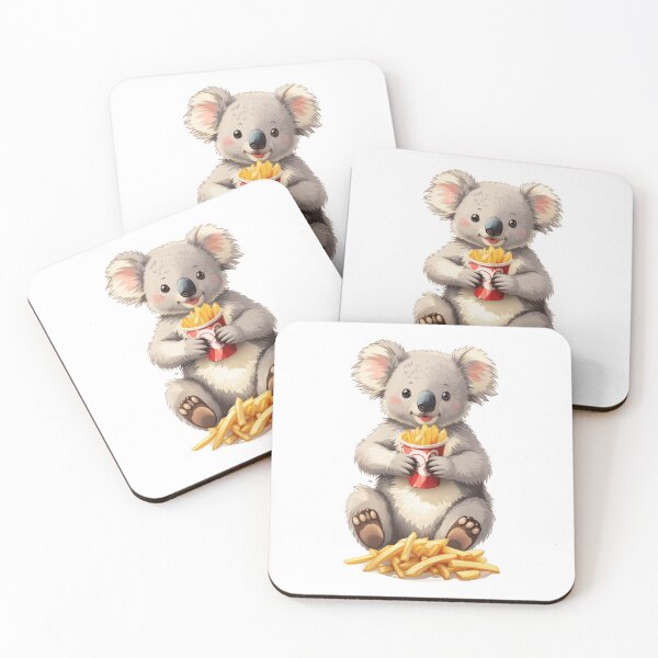 Item preview, Fries Koala Bear designed and sold by LabZoidd.