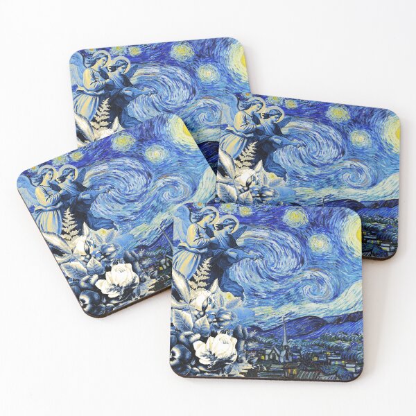 Item preview, Starry Night - The coming of angels designed and sold by elenabdesigns.