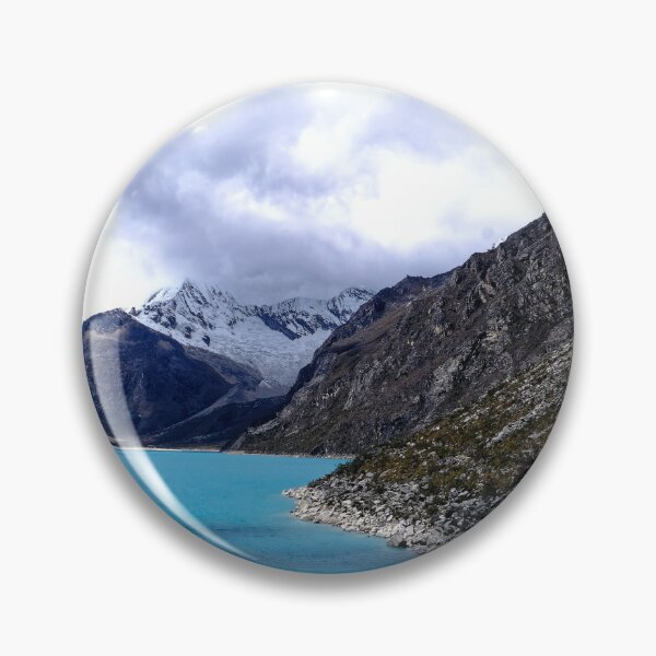 Item preview, Beautiful turquoise blue Glacial lake. designed and sold by stevepaint.