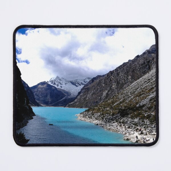 Item preview, Beautiful turquoise blue Glacial lake. designed and sold by stevepaint.