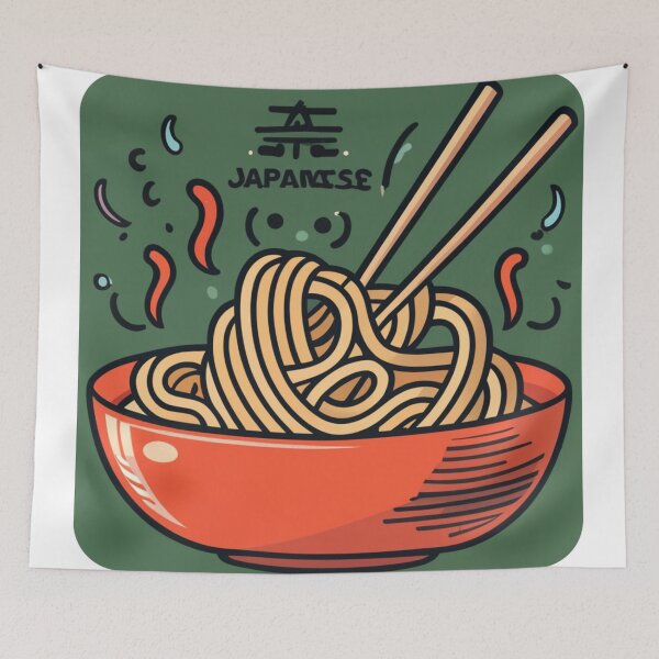 Item preview, Japanese noodles - soup designed and sold by desinganddecor.