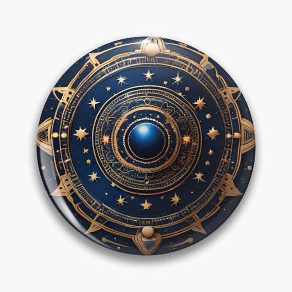Item preview, Celestial Mandala with Stars, Moons, and Planets designed and sold by SpiritualManda.