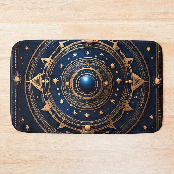 Item preview, Celestial Mandala with Stars, Moons, and Planets designed and sold by SpiritualManda.
