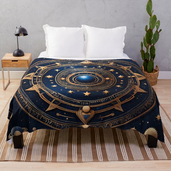 Item preview, Celestial Mandala with Stars, Moons, and Planets designed and sold by SpiritualManda.