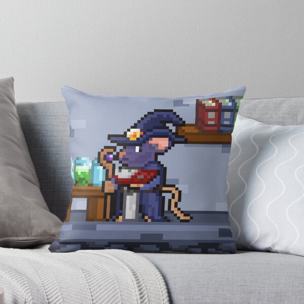 Item preview, Ratón Bruja Pixel Art designed and sold by PixelCarvel.