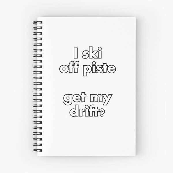 Item preview, I ski off piste designed and sold by teeshirts2u.
