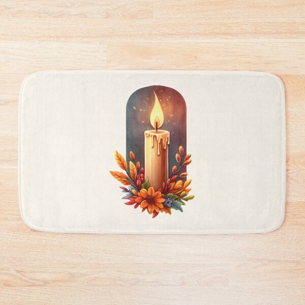 Item preview, Fall Candle designed and sold by PixelsNonstop.
