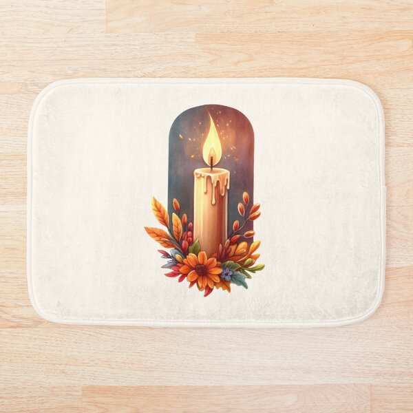 Item preview, Fall Candle designed and sold by PixelsNonstop.